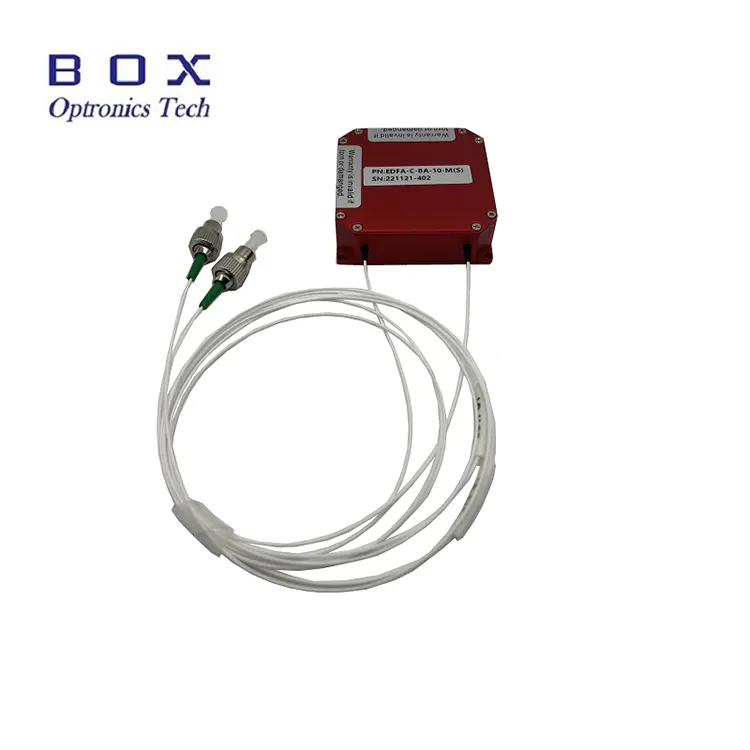 Amplificador de reforço de fibra dopada com érbio de banda C de micromódulo Amplificador de reforço de fibra dopada com érbio de banda C de micromódulo